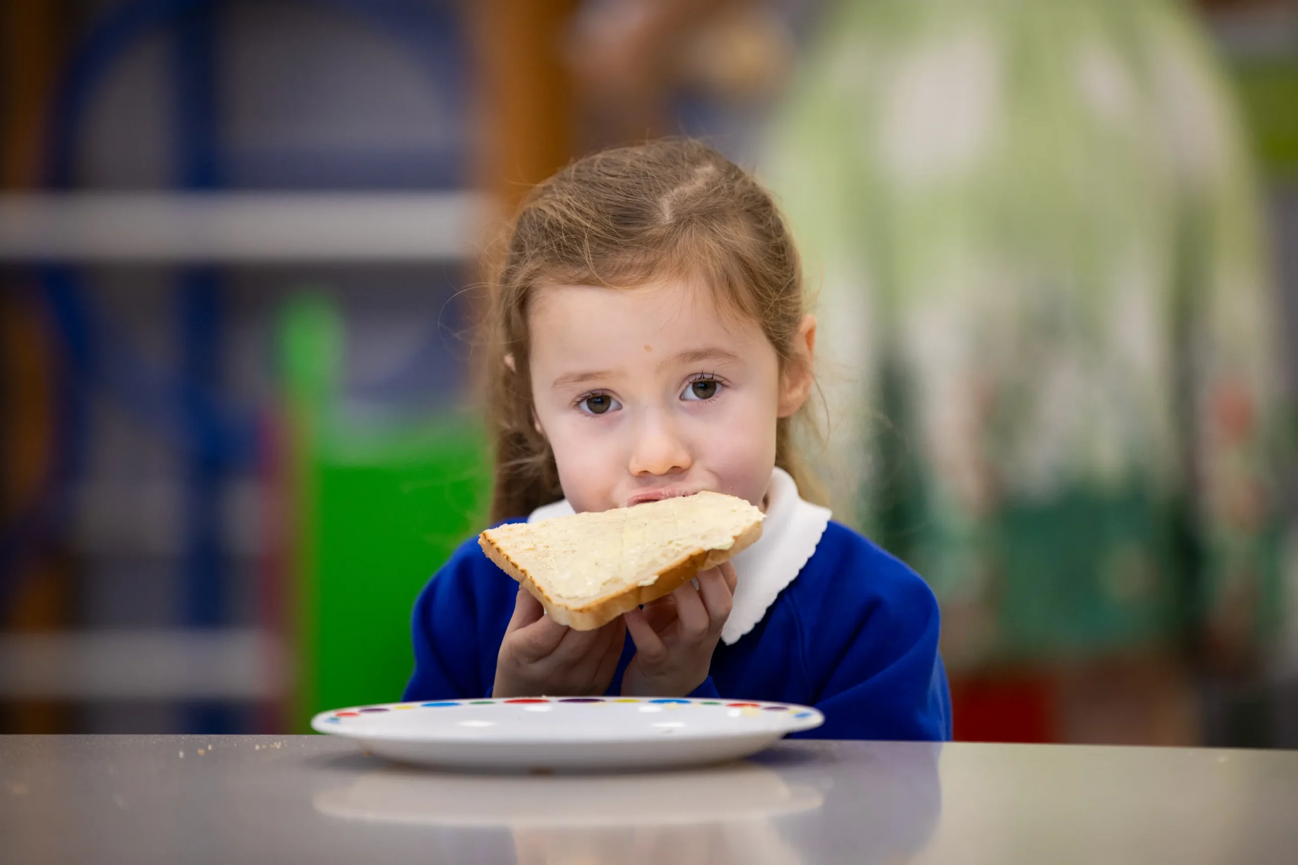 A photograph from the DFE Free Breakfast Clubs project