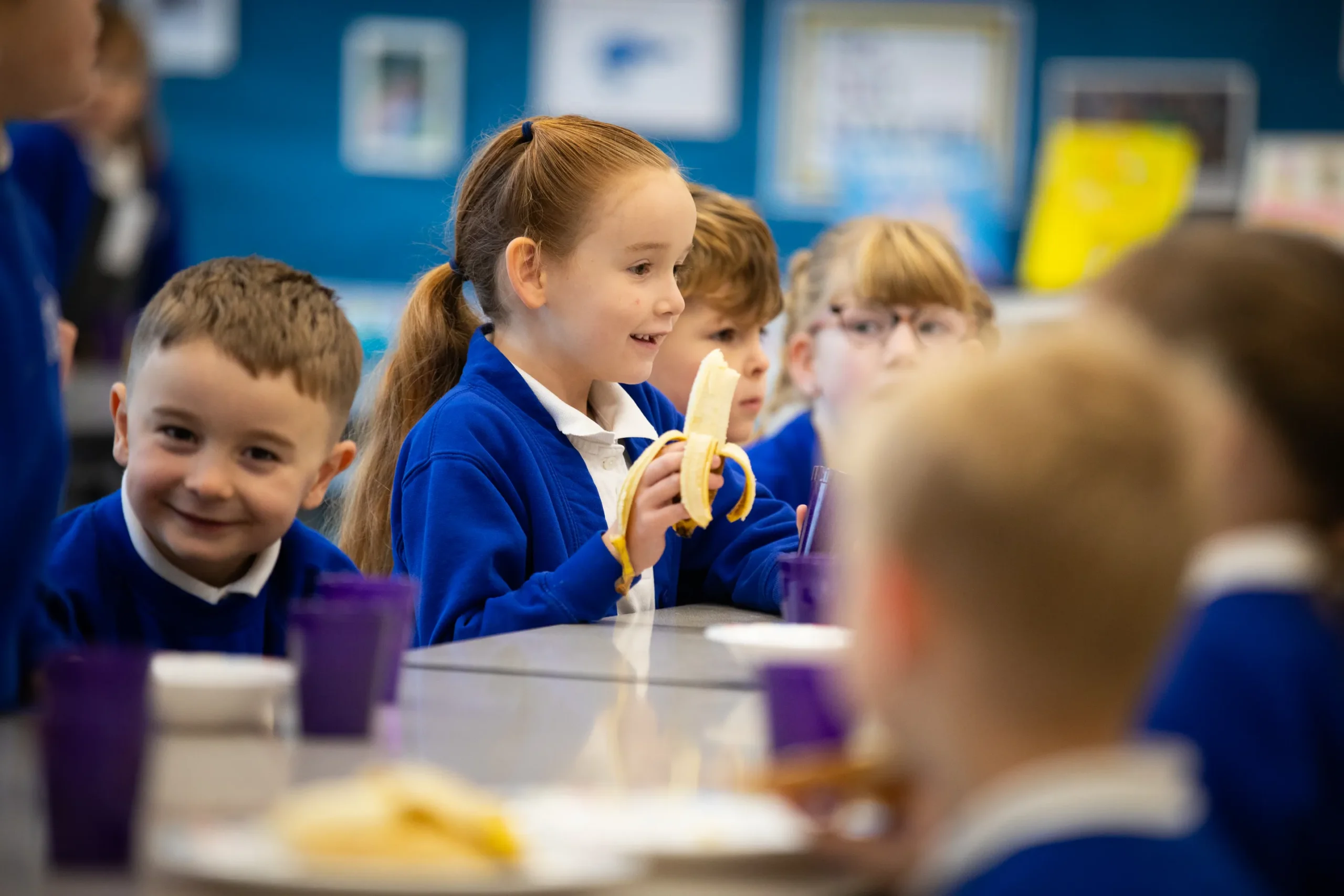 A photograph from the DFE Free Breakfast Clubs project