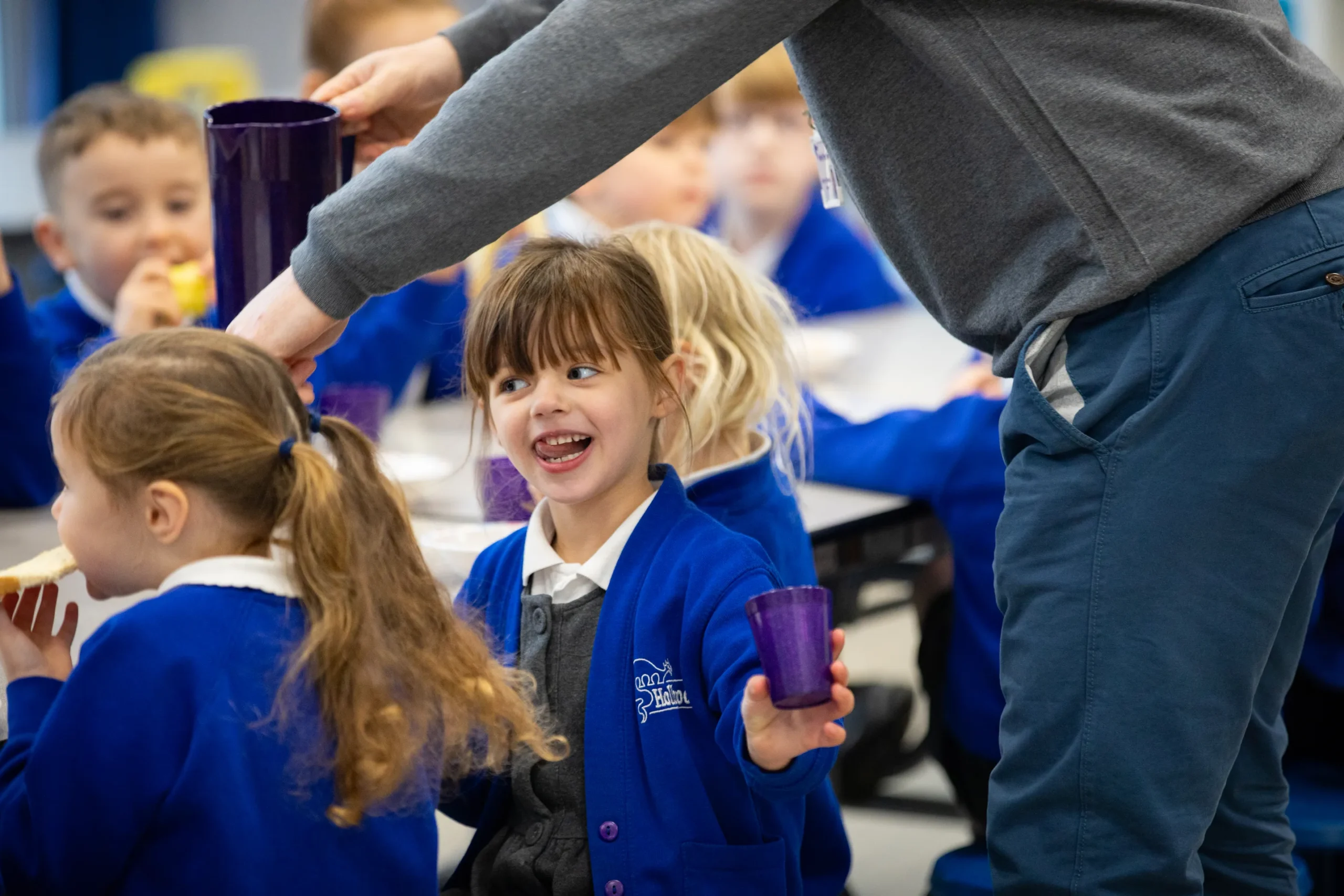 A photograph from the DFE Free Breakfast Clubs project