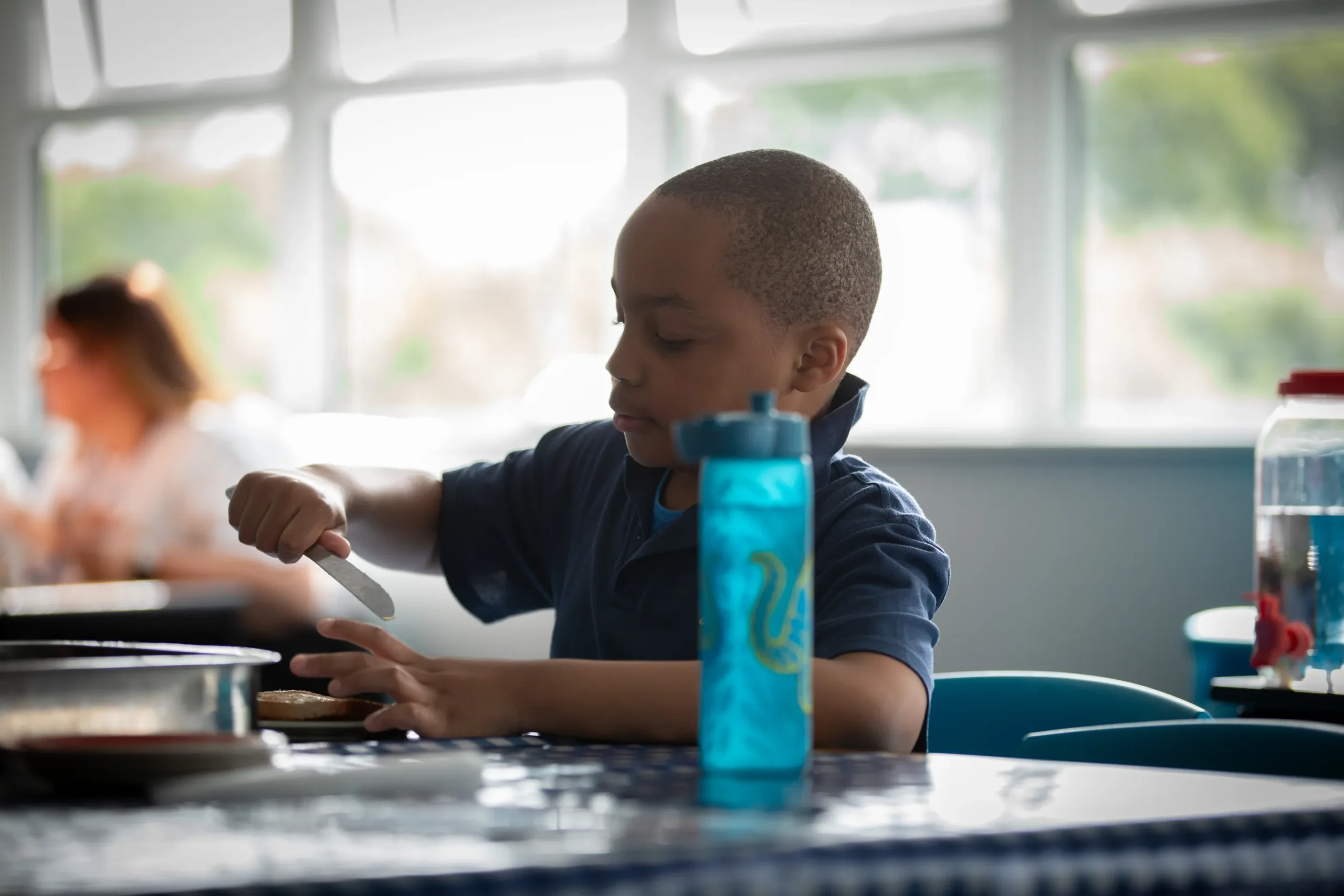 A photograph from the DFE Free Breakfast Clubs project