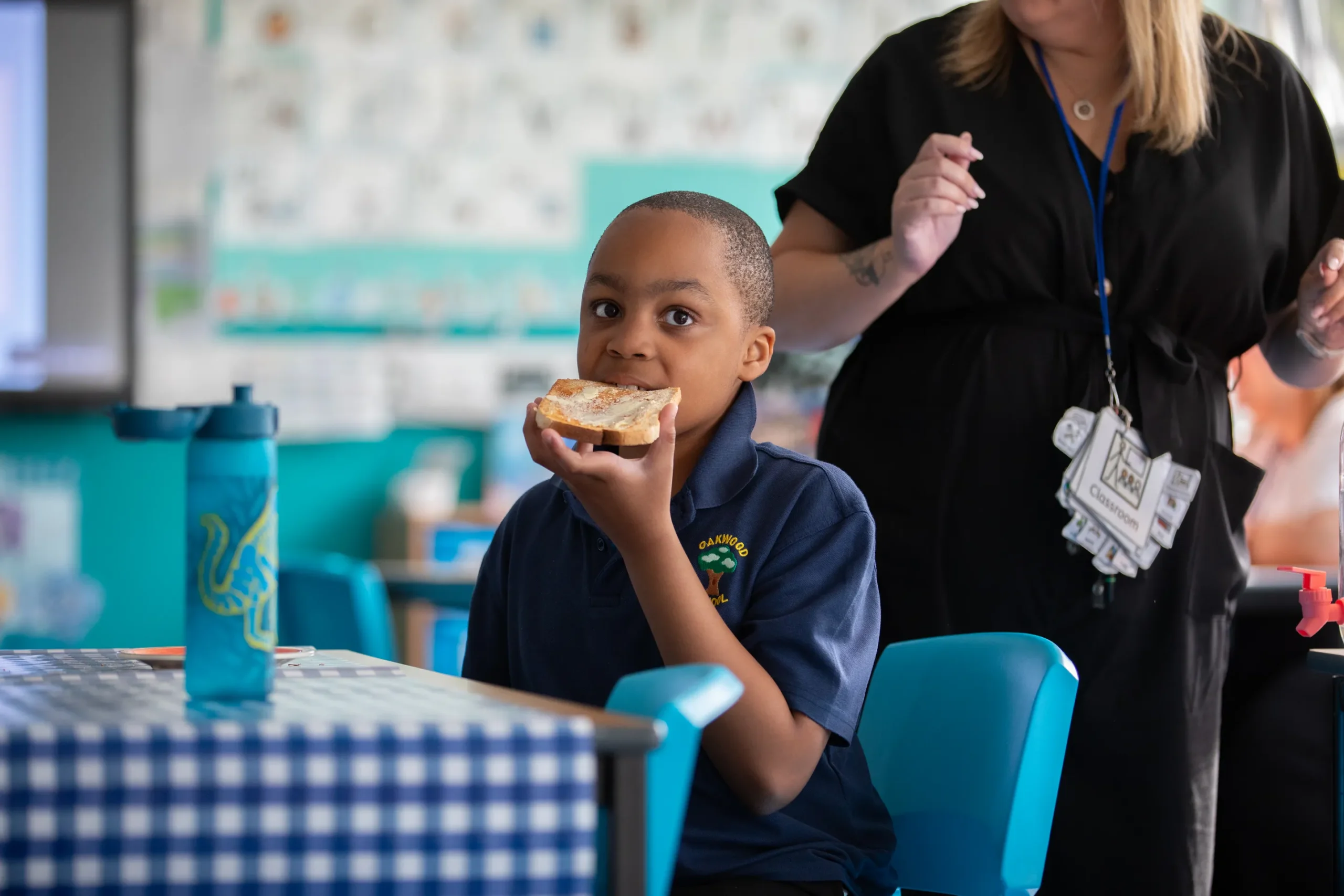 A photograph from the DFE Free Breakfast Clubs project