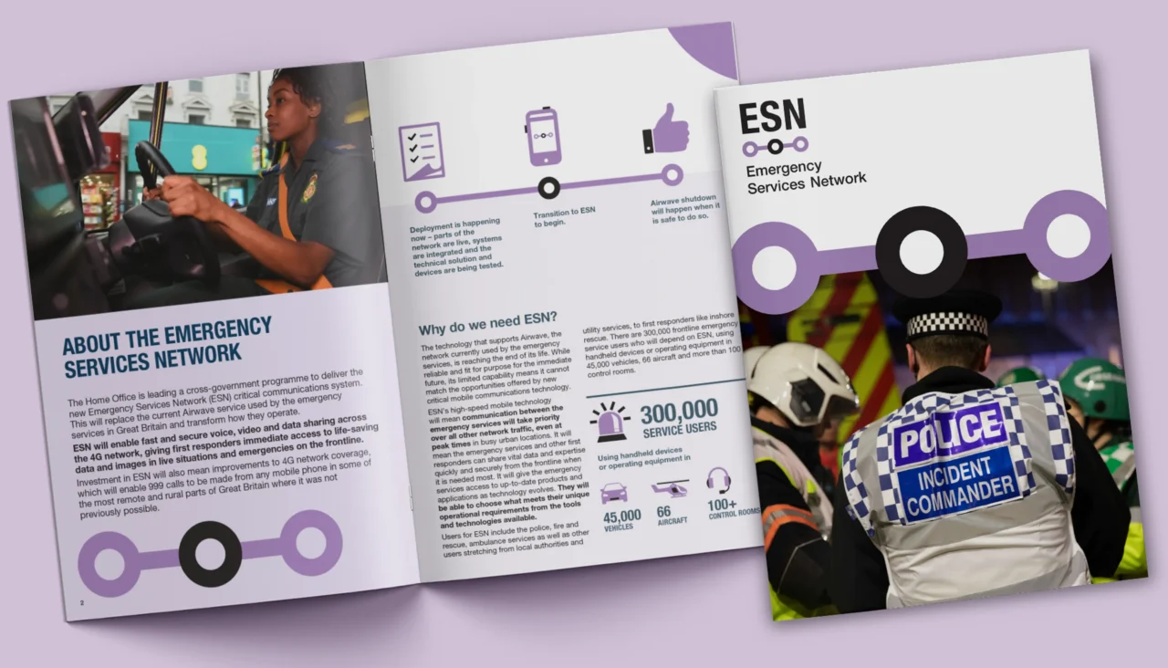 Emergency Services Network booklet